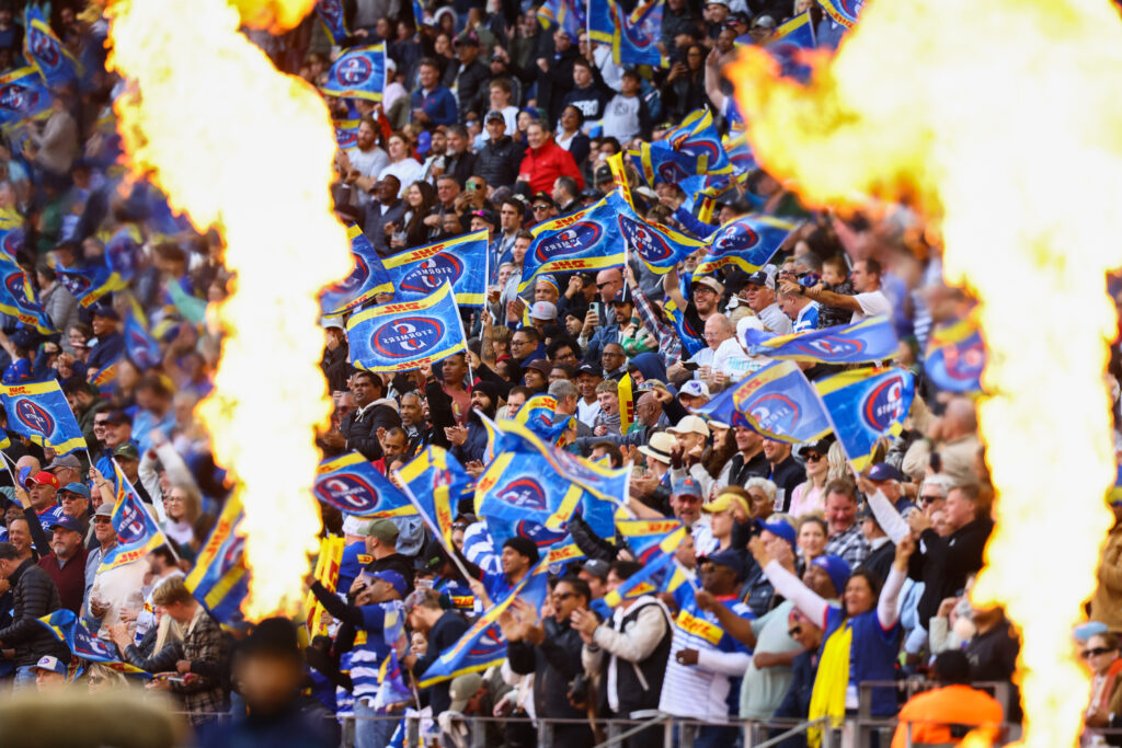 DHL Stormers fans at DHL Stadium