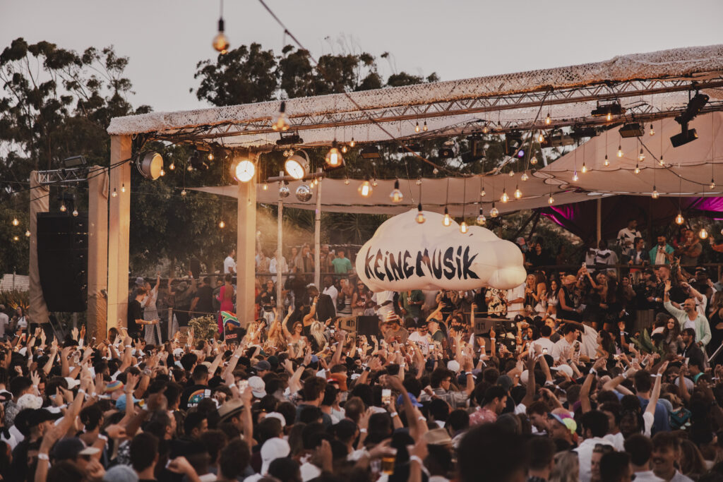 Crowd at Keinemusik in Cape Town
