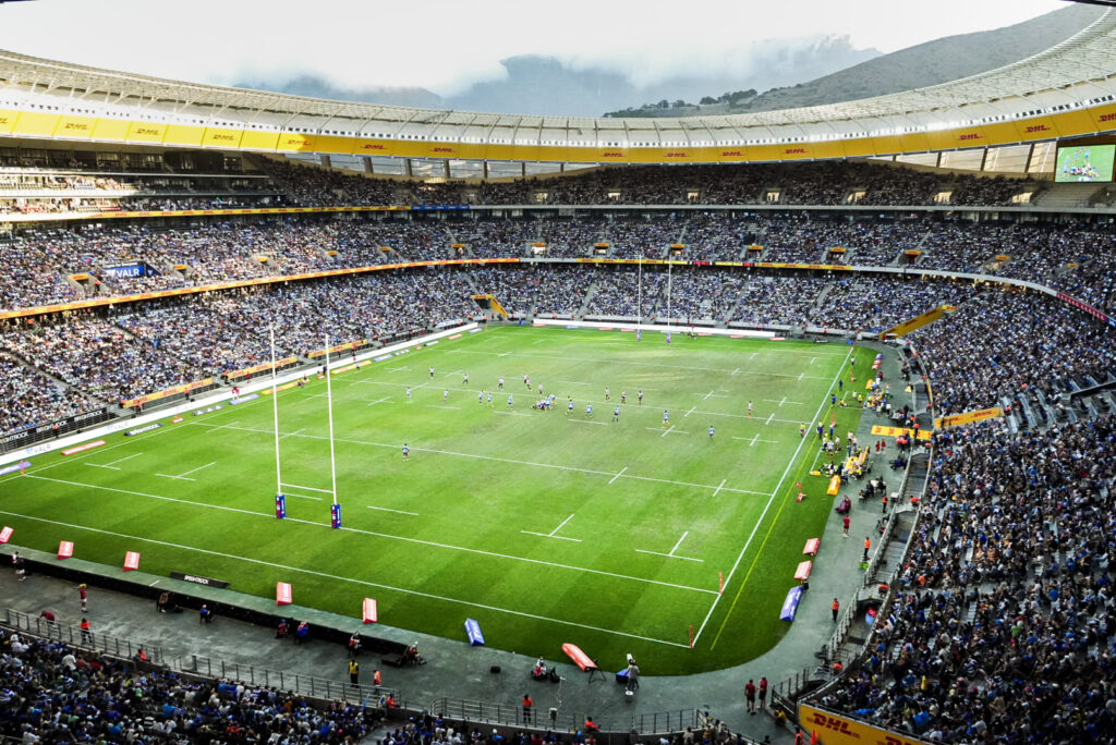 DHL Stadium in Cape Town will host the URC coastal derby bweteen the Stormers and the Sharks