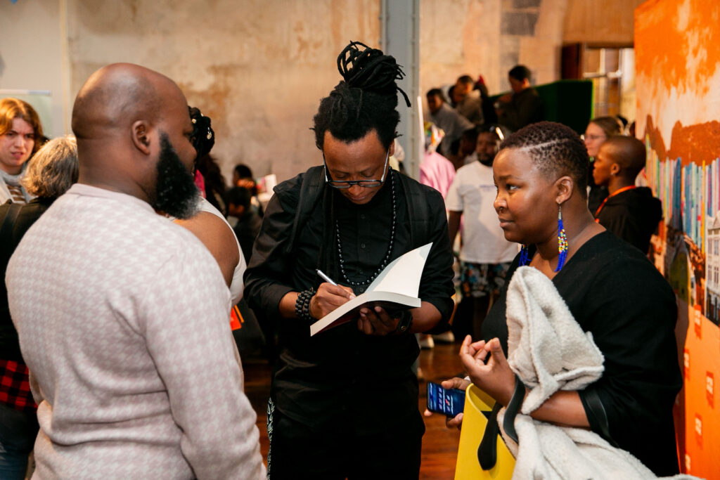 Open Book Festival Vusumzi Nxgande signing
